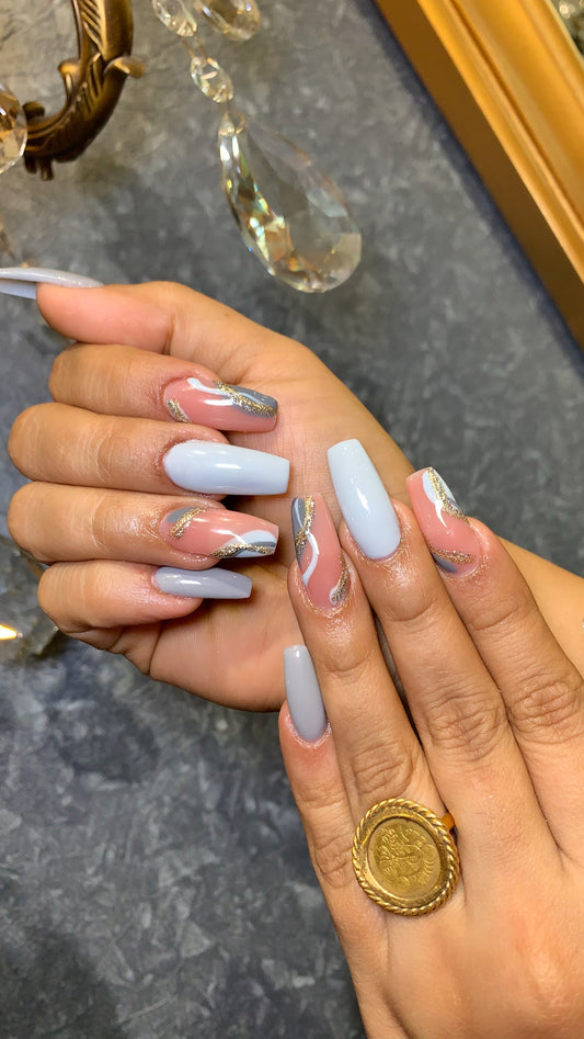 Artful Glitz - Medium Square