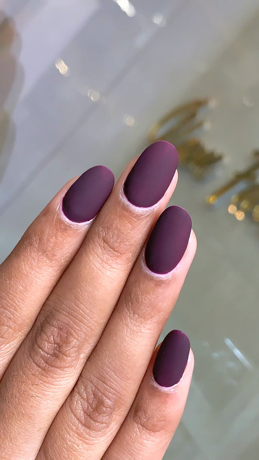 Matte Violet - Oval