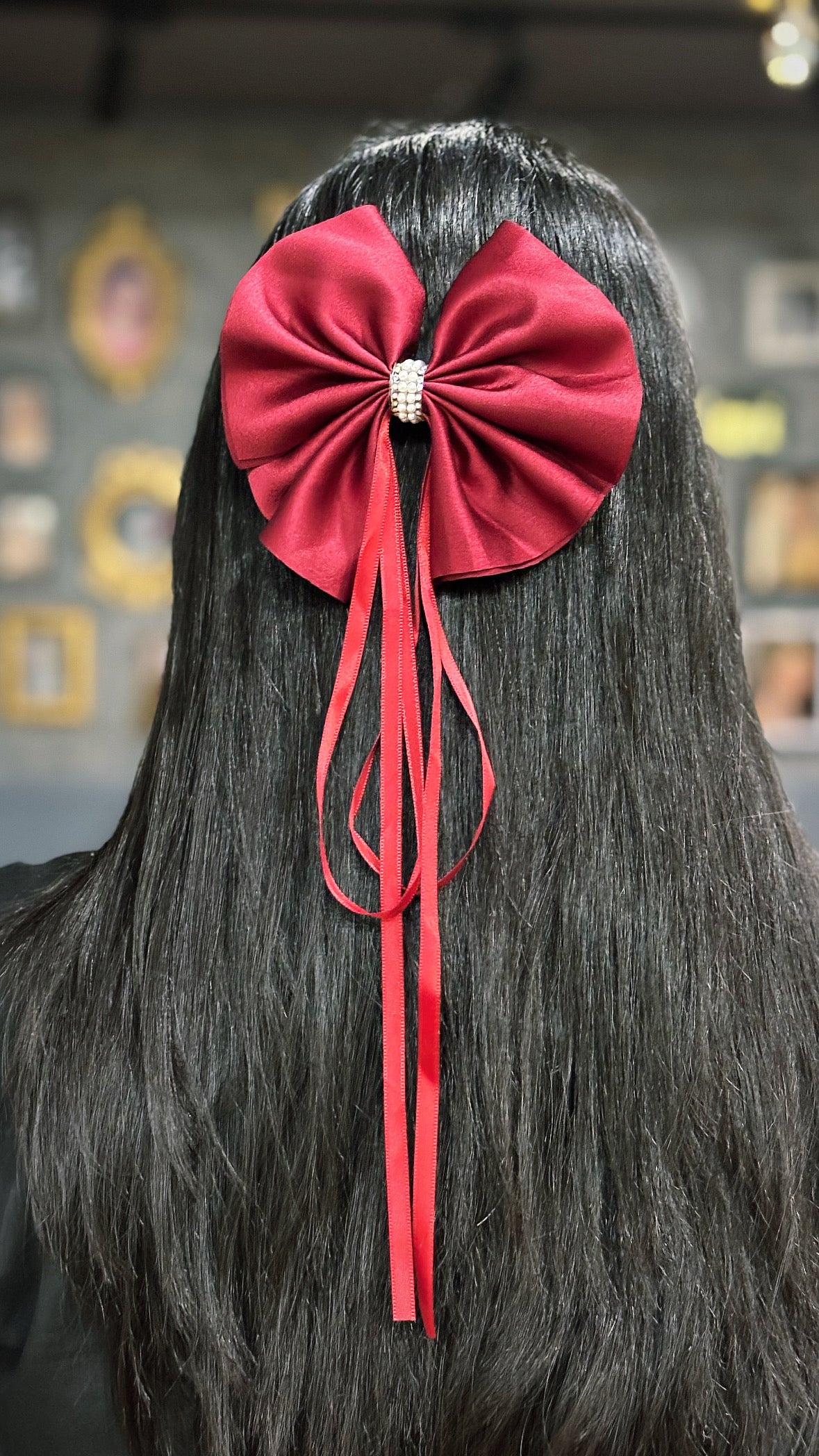 Princess Red Bow