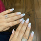 classic french with multi stone