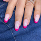 Pink French Nails