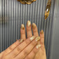 Gold Cateye - Oval