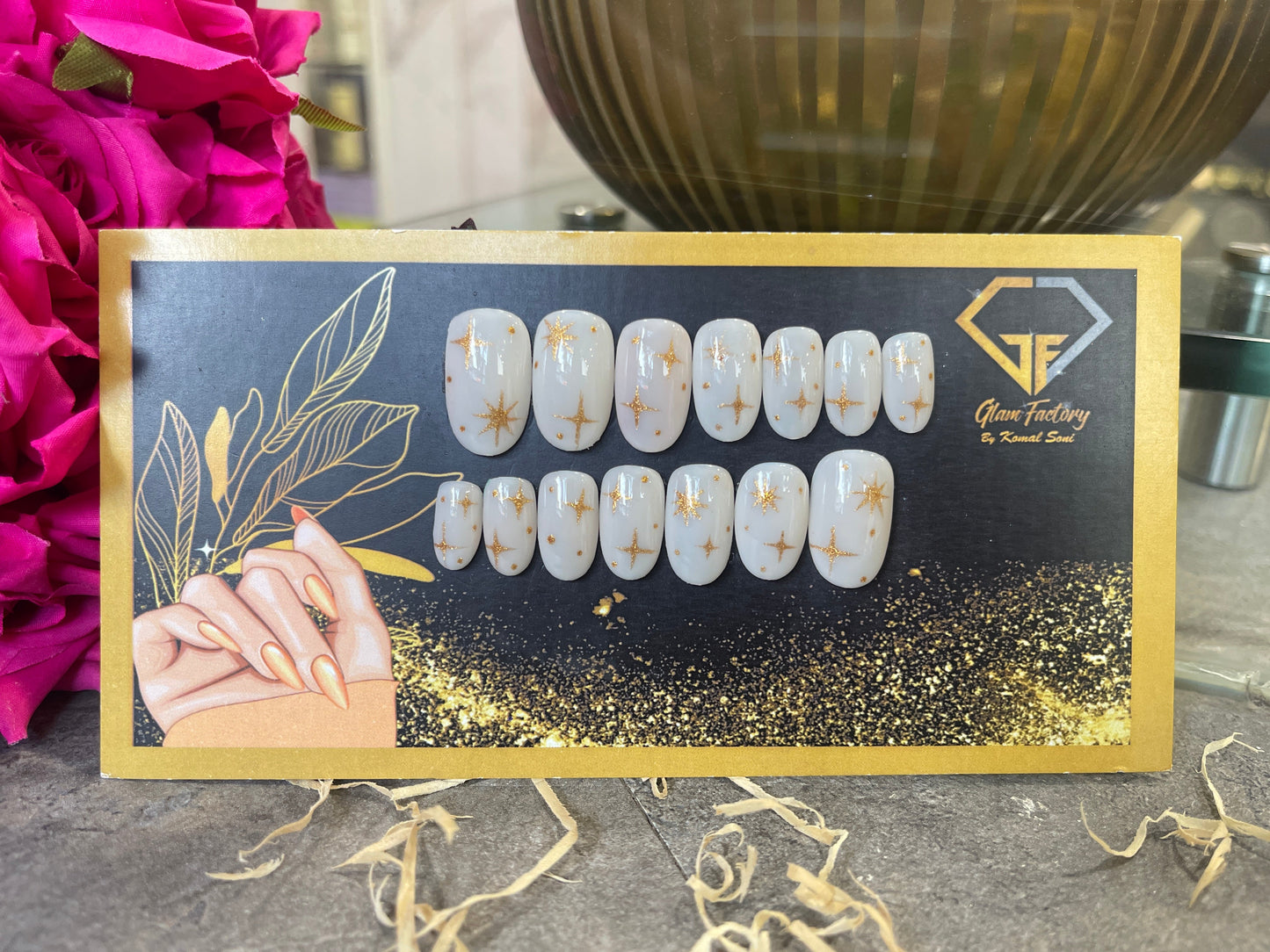 Golden Frost - Oval