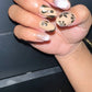 Floral Chrome - Oval