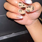 Floral Chrome - Oval