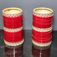 Traditional chuda with Ad Bangles Red