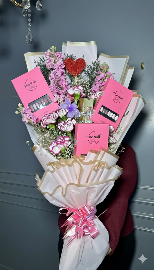 Blush Bloom bouquet 3 set