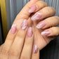 Pink Marble - Oval