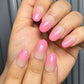 Pink Ombre - Oval