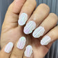 Pearl White - Oval