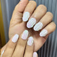 Pearl White - Oval