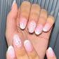 Pink Bow - Oval