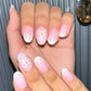 Pink Bow - Oval