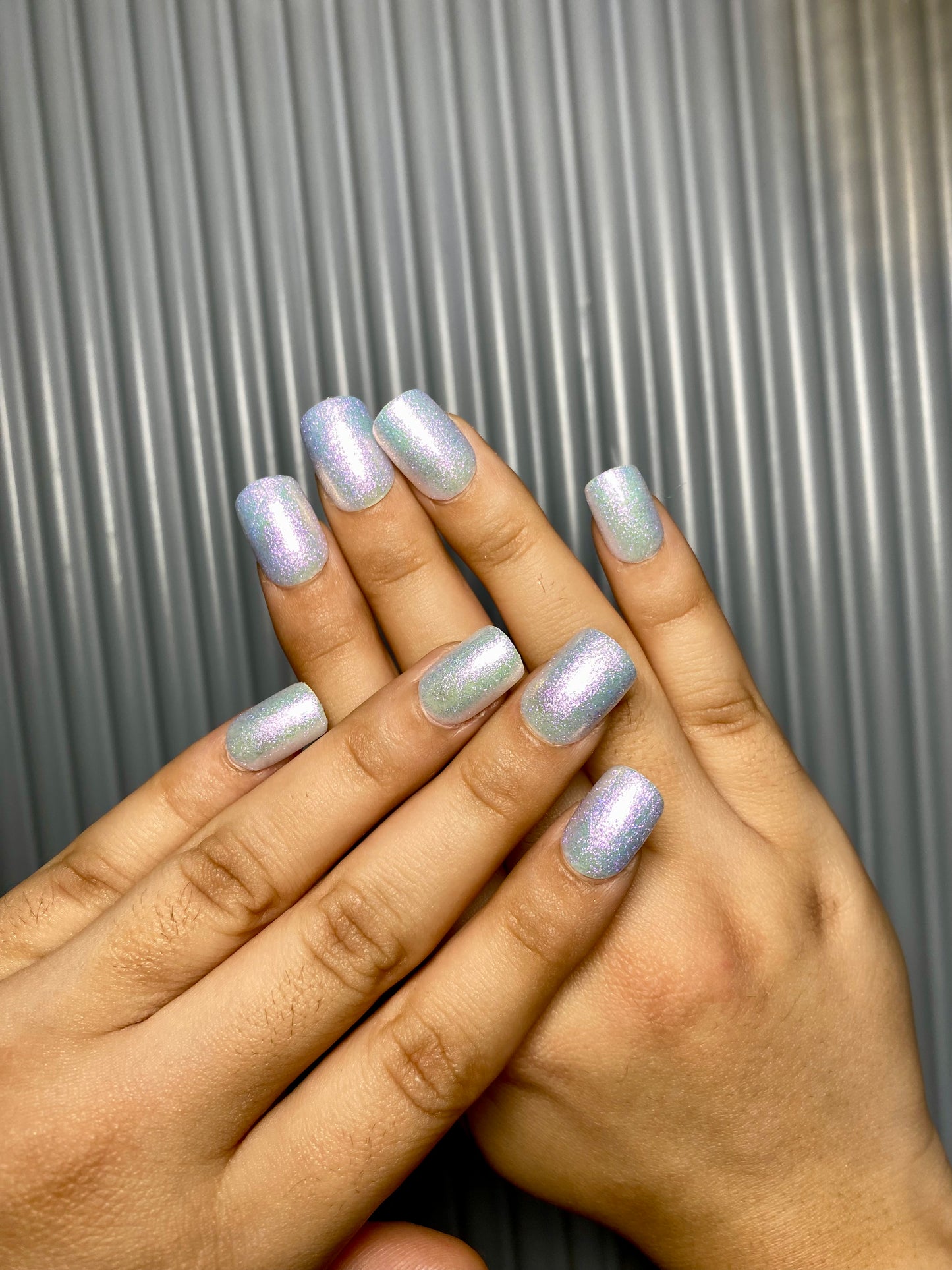 Metallic nails