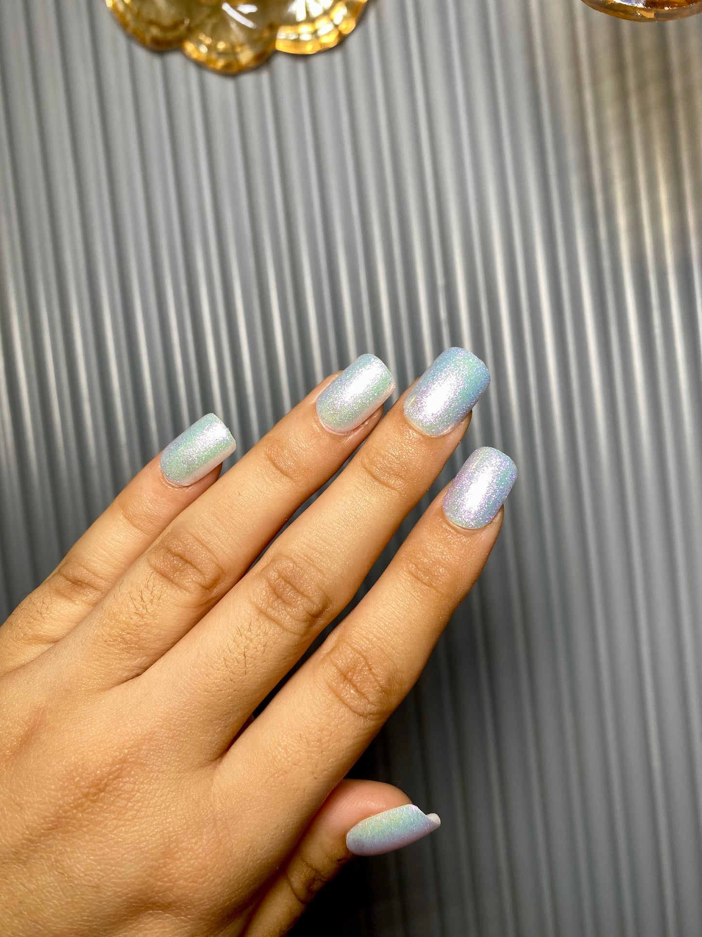 Metallic nails