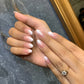 Nude Shimmer Ombre - Oval