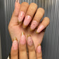 GOLD FRENCH STONE NAILS