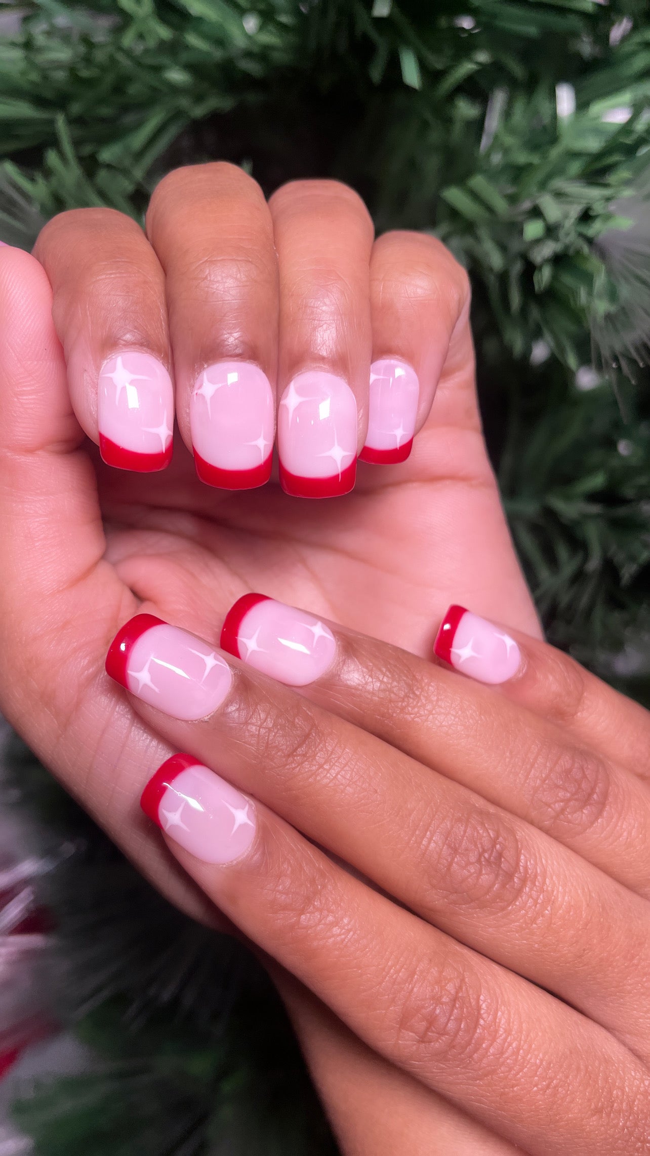 Crimson Red - Short Square