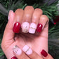 Luxe Scarlet - Short Square
