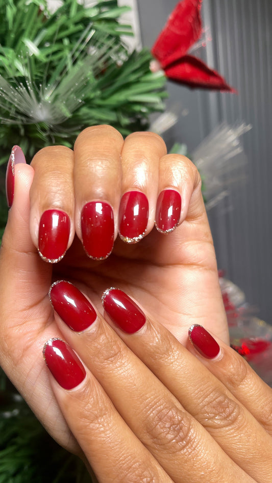 Ruby Glow - Oval