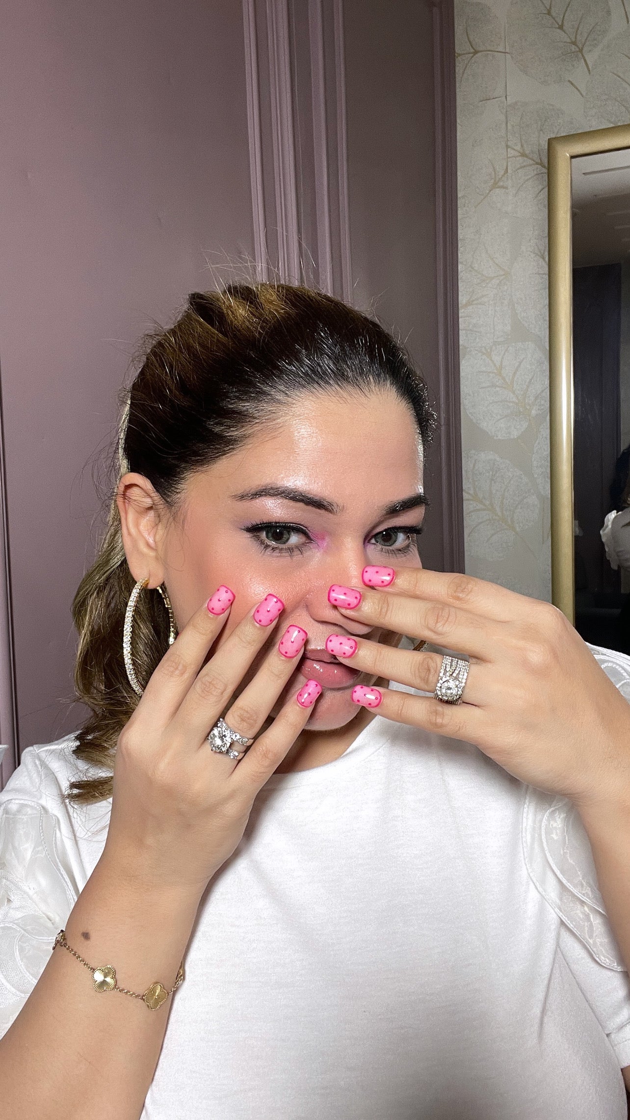 Pink Polka