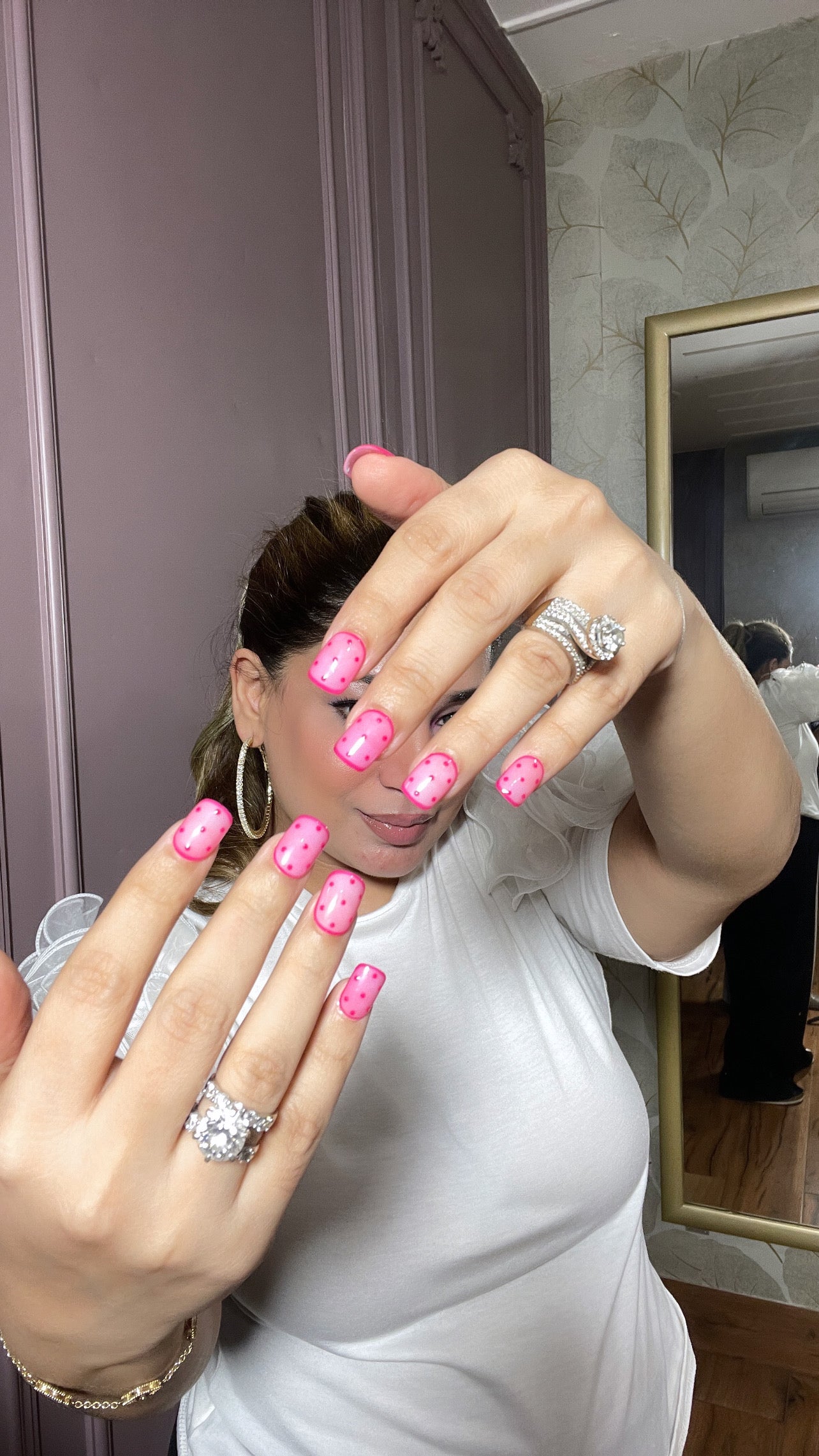 Pink Polka