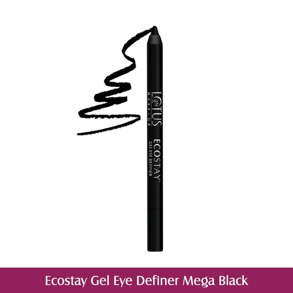 Lotus Ecostay Longlasting Gel Eye Definer - Mega Black