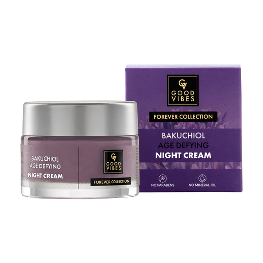 Good vibes Bakuchiol Age Defying Night Cream - 45g