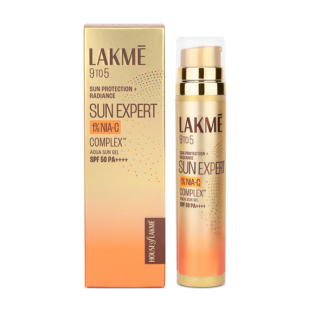 Lakme Sun Expert1% Nia-c Aqua Sun Gel SPF50 PA+++