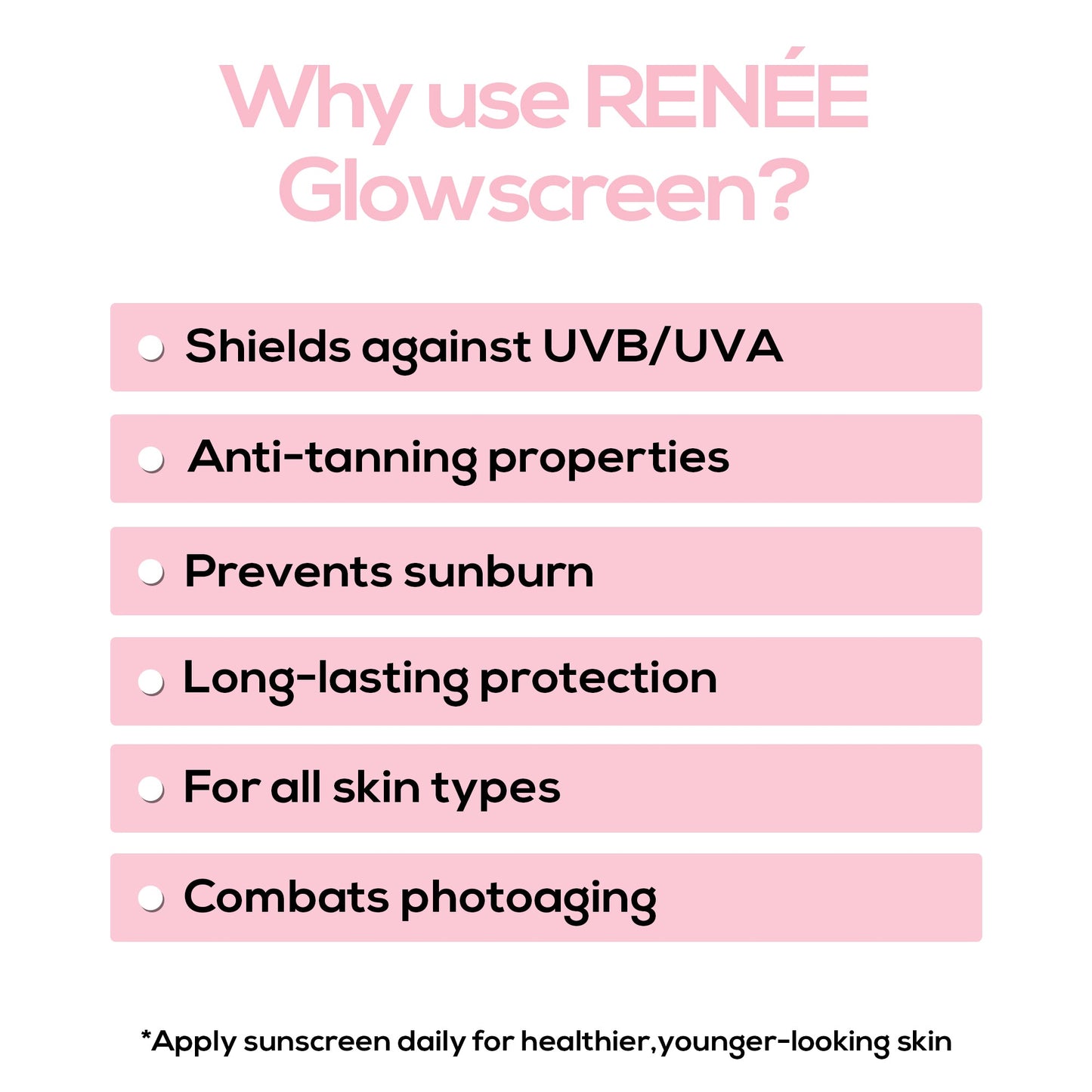 RENEE Glowscreen SPF 50 Sunscreen Spray, 50ml