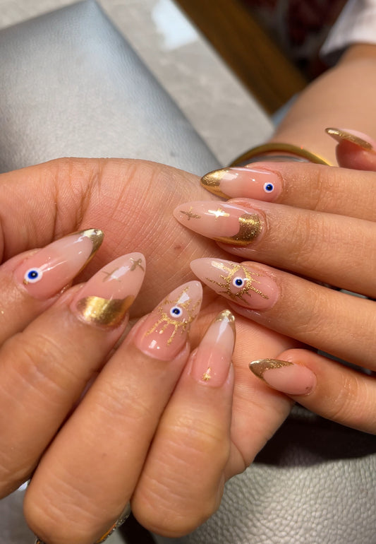 EVIL EYE ARMOR / ALMOND