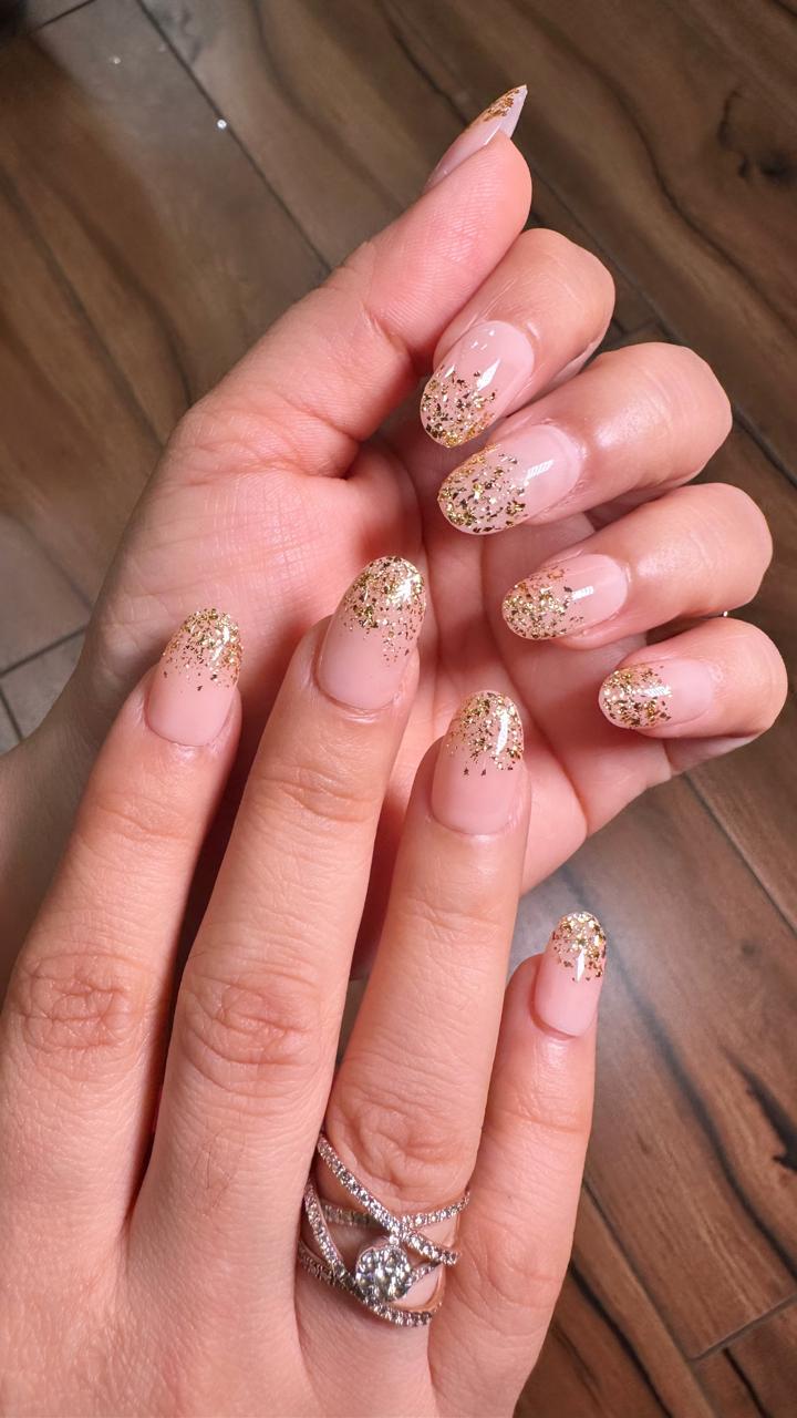 Golden Dust - Oval