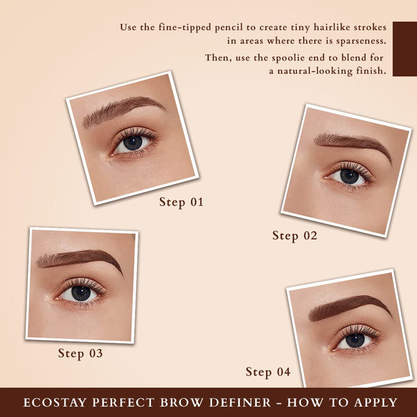 Lotus Ecostay Perfect Brow Definer - Choco Brown