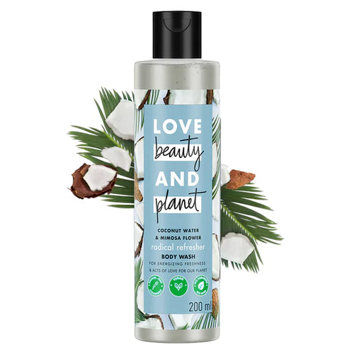 Love Beauty & Planet Coconut Water & Mimosa Sulfate Free Body Wash - 200ml