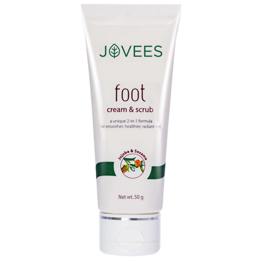 Jovees Foot Care Cream & scrub - 100g