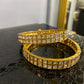Mirror Finish Kundan Kada Openable