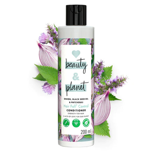 Love Beauty & Planet Onion, BlackSeed & Patchouli  Hairfall Control Conditioner - 200ml