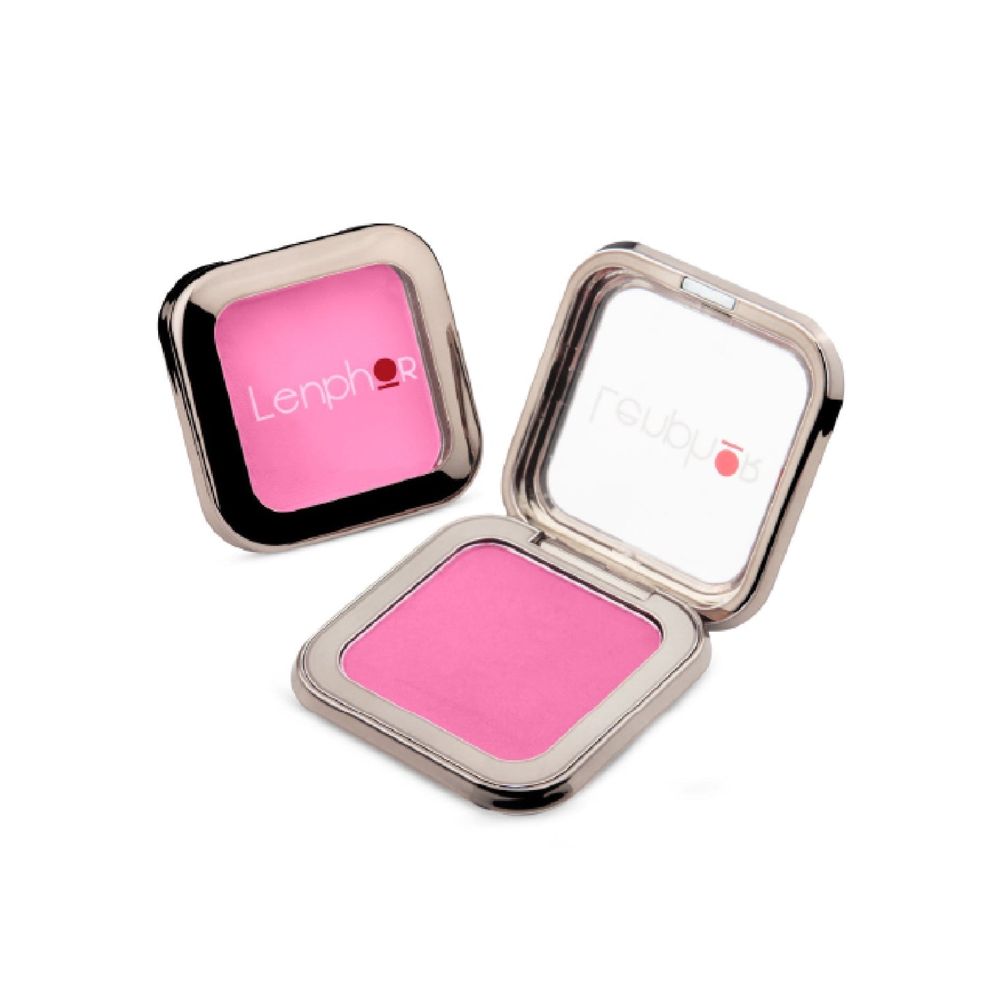 Shop Long Lasting Blush Makeup Powder Flamingo  - Lenphor