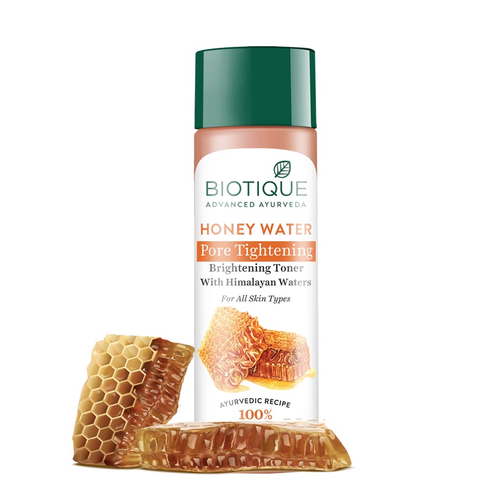 Biotique Honey Water Pore Tightening Brightening Toner 120ml
