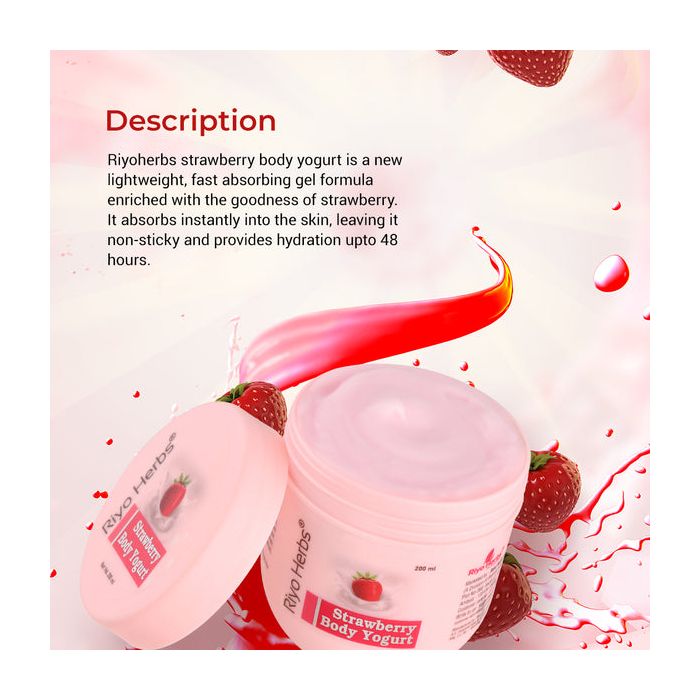 Riyoherbs Body Yogurt-strawberry