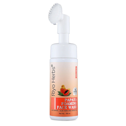 Riyo Herbs Papaya Foaming Face Wash - 150ml