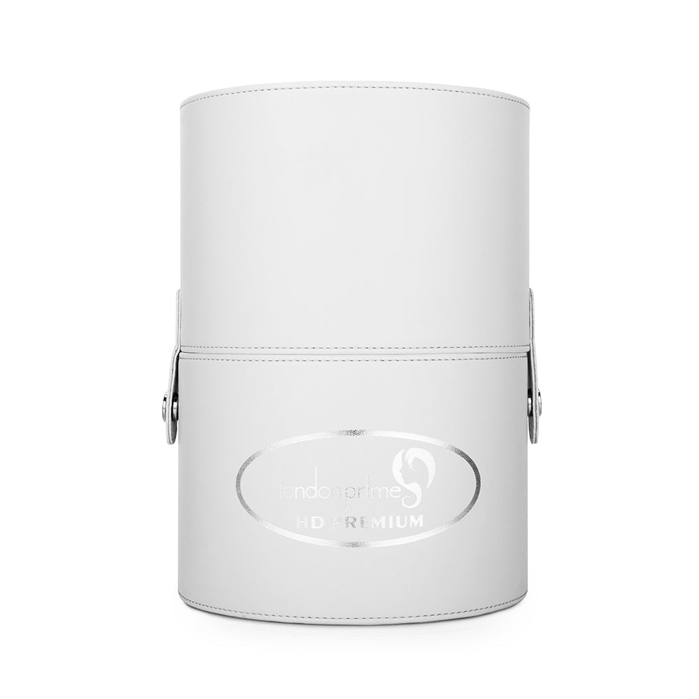 Londonprime Cosmetics Brush Holder Cylinder Shaped - White