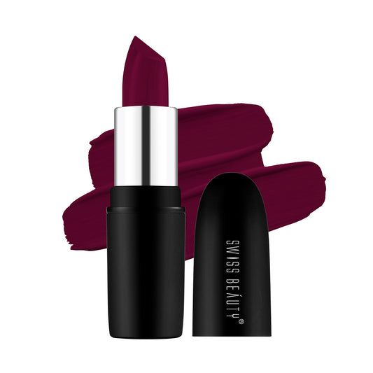 Swiss Beauty Pure Matte Lipstick BERRY