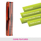 Vega Graduated Dressing Comb - HMC-04D