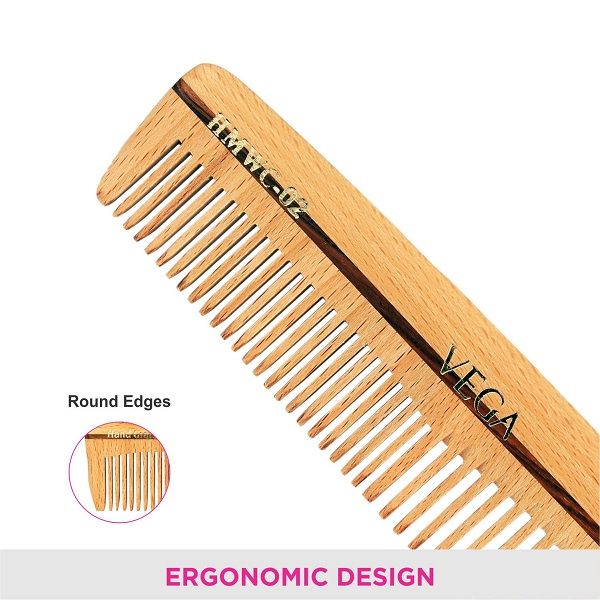 Vega Classic Wooden Comb - HMWC-02