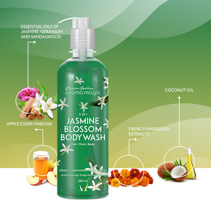 Aroma Magic 3 in 1 Jasmine Blossom bodywash - 500ml