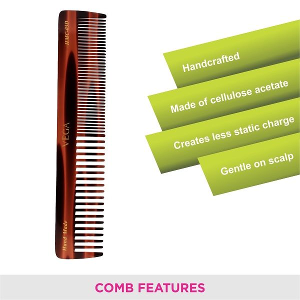 Vega Graduated Dressing Comb - HMC-3D