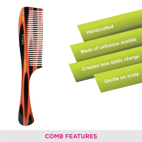 Vega Grooming Comb - HMC-72