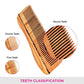 Vega Styling Wooden Comb - HMWC-01