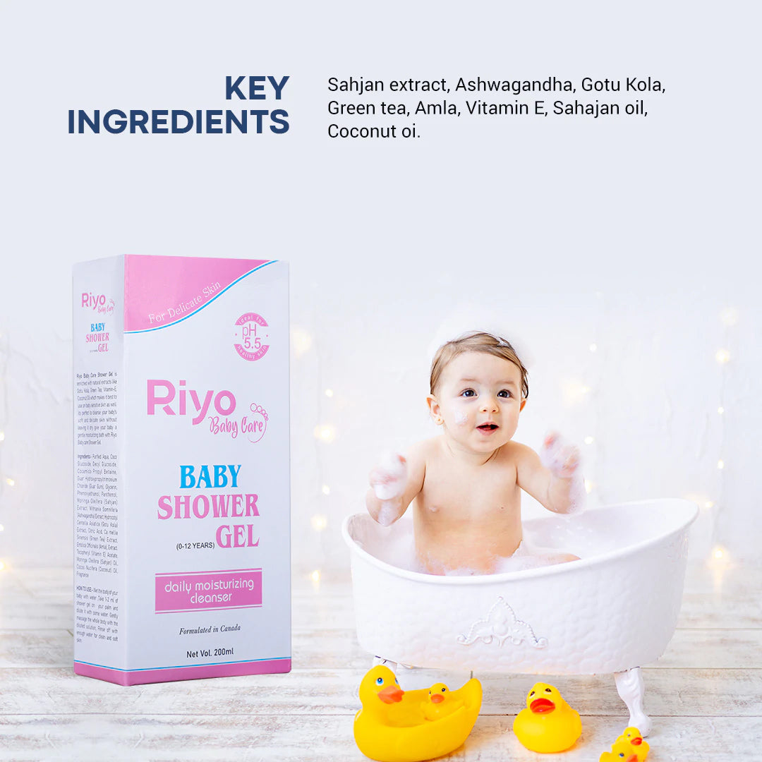Riyo Herbs Baby Shower Gel - 200ml